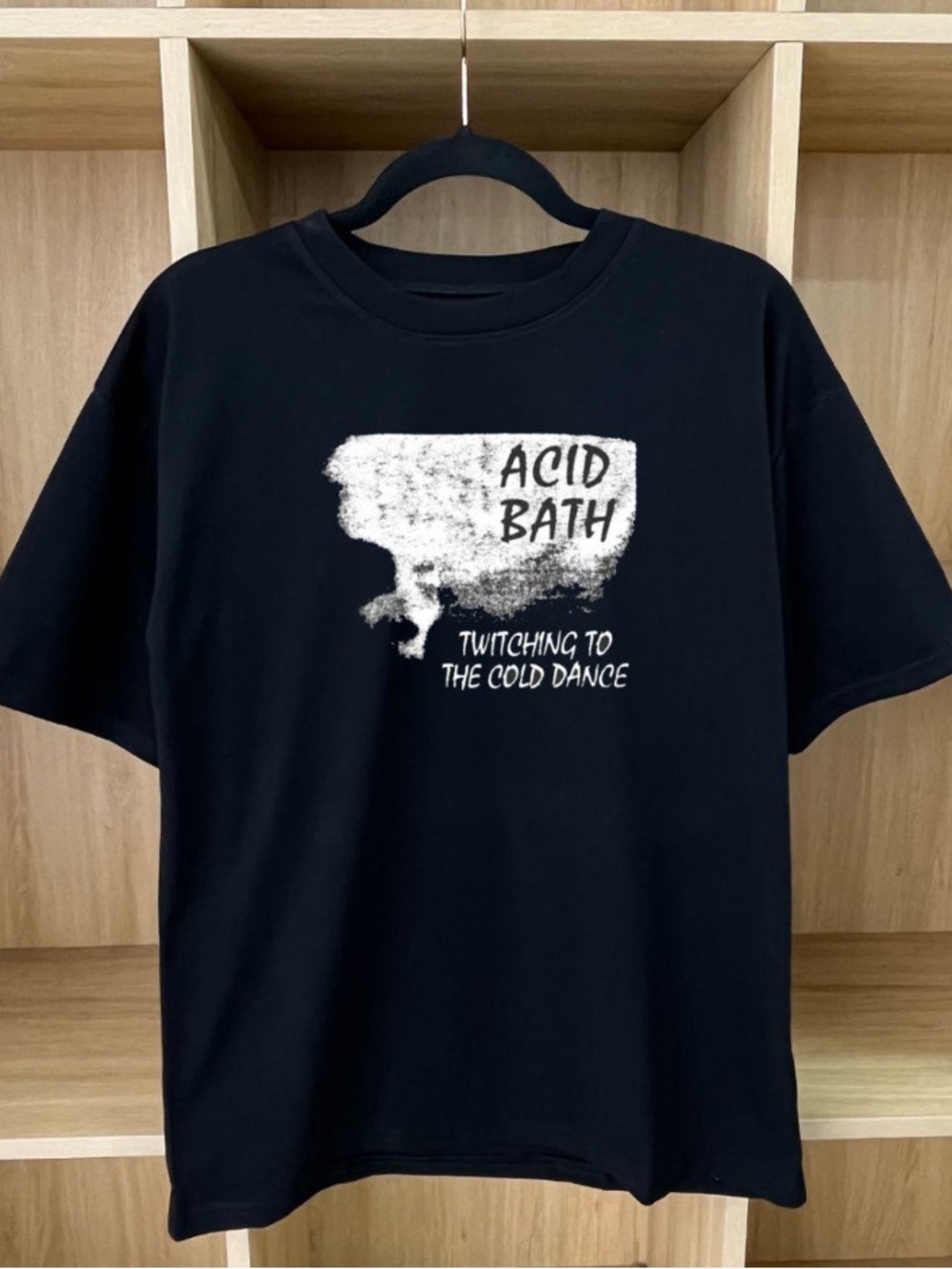 Acid Bath Mud Metal Band Retro Black T-shirt
